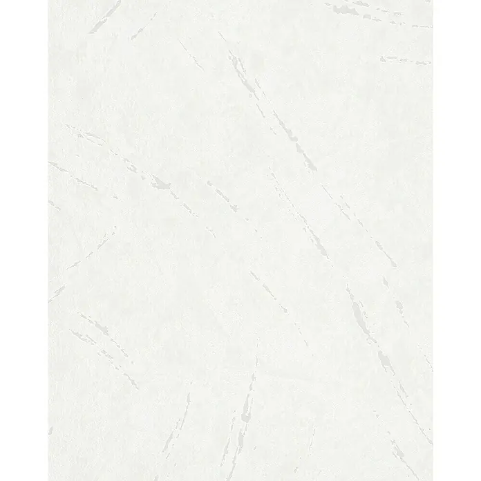Marburg La Veneziana III Vliestapete Struktur - Weiß, Betonoptik, 10,05 x 0,53 m - Weißer Marmorhintergrund mit subtilen grauen Akzenten, ideal für moderne und elegante Designs. Die Textur verleiht Tiefe und Raffinesse.