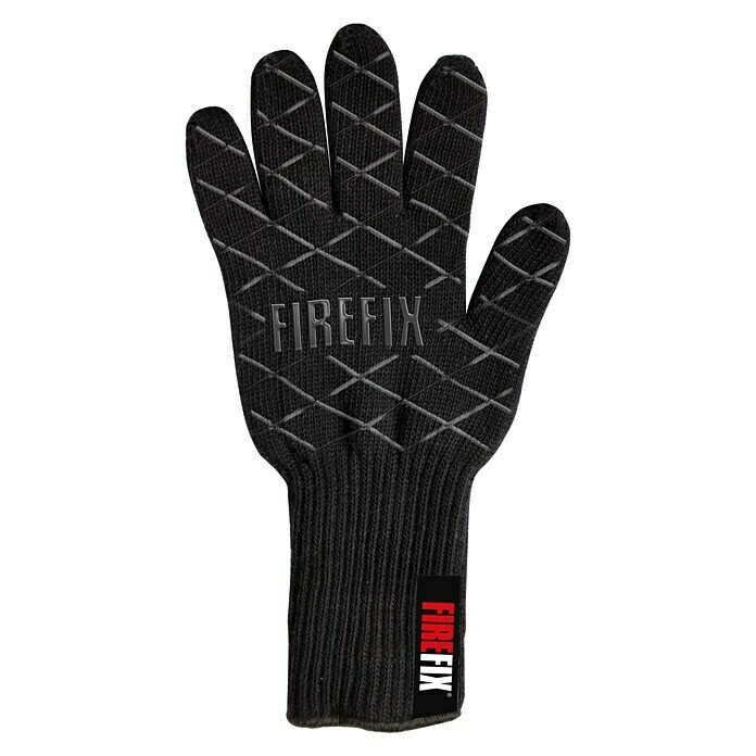 Firefix 5-Finger HandschuhSchwarz Front View