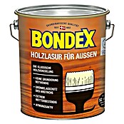 Bondex Holzlasur für Außen (Mahagoni, Seidenmatt, 4 l, Lösemittelbasiert)