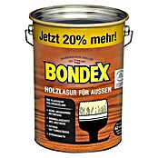 Bondex Holzlasur für Außen (Rio-Palisander, Seidenmatt, 4,8 l, Lösemittelbasiert)