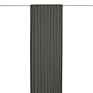 Elbersdrucke Verdunkelungsvorhang Midnight (140 x 255 cm, 100 % Polyester, Dunkelgrau)