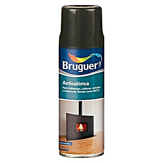 Bruguer Spray anticalórico (Negro, Termorresistente hasta: 600 °C, Mate, 400 ml)