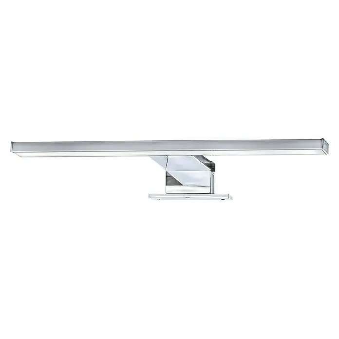 Briloner Aplique LED para espejo - 5 W, L x An x Al: 30 x 10,3 x 3,6 cm, Cromo, Blanco neutro - Elegante aplique LED cromado. Ideal para baños, ofrece luz brillante y eficiente con un diseño moderno.