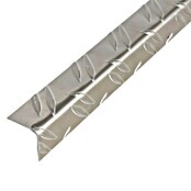 Kantoflex Ángulo de chapa estriada (L x An x Al: 2.000 x 35,5 x 35,5 mm, Aluminio)