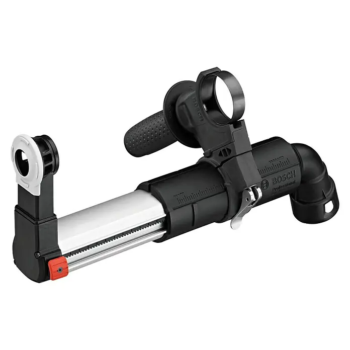 Bosch Professional Absaugvorrichtung GDE 16 Plus - Passend für: Bosch Professional Bohrhämmer 2 & 3 kg - Bosch GDE 162 Staubabsaugung: Präzise Staubabsaugung für sauberes Bohren. Reduziert Staubentwicklung und sorgt für klare Sicht.