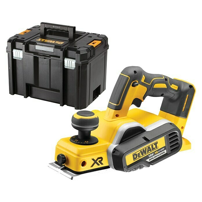 Dewalt XR Akku-Handhobel DCP580NT18 V, Ohne Akku, Hobelbreite: 82 mm Right Side View