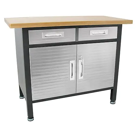 Werkbank mit Schubladen & Unterschrank