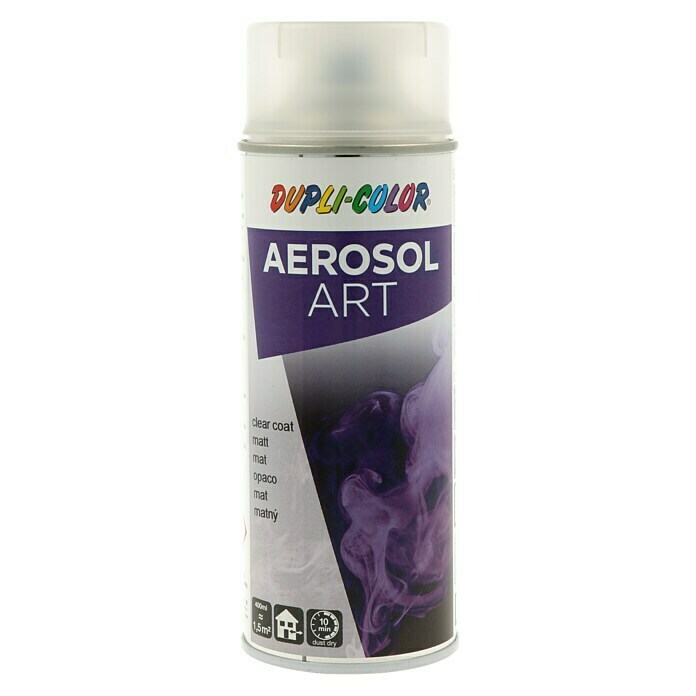 Dupli-Color Klarlack Aerosolart (Matt, 400 ml, Farblos)