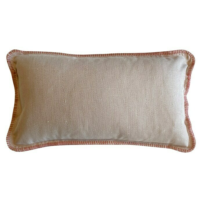 Cojín Studio 54 (Natural, 50 x 30 cm, 7 % lino, 24 % algodón, 69 % poliéster)