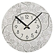 Reloj de pared redondo Vivid (Blanco/gris, Diámetro: 29 cm)