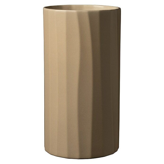 Soendgen Keramik Vase Umea Pure (Ø x H: 11 x 21 cm, Keramik, Zartbeige) | BAUHAUS