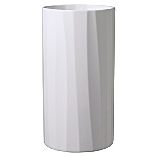 Soendgen Keramik Vase Umea Pure (Ø x H: 11 x 21 cm, Keramik, Weiß)