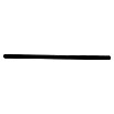Regalux Wandschiene S 50 (Länge: 150 cm, Einlochsystem, Stahl, Schwarz) | BAUHAUS