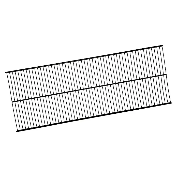 Regalux DrahtbodenL x B: 30 x 80 cm, Schwarz