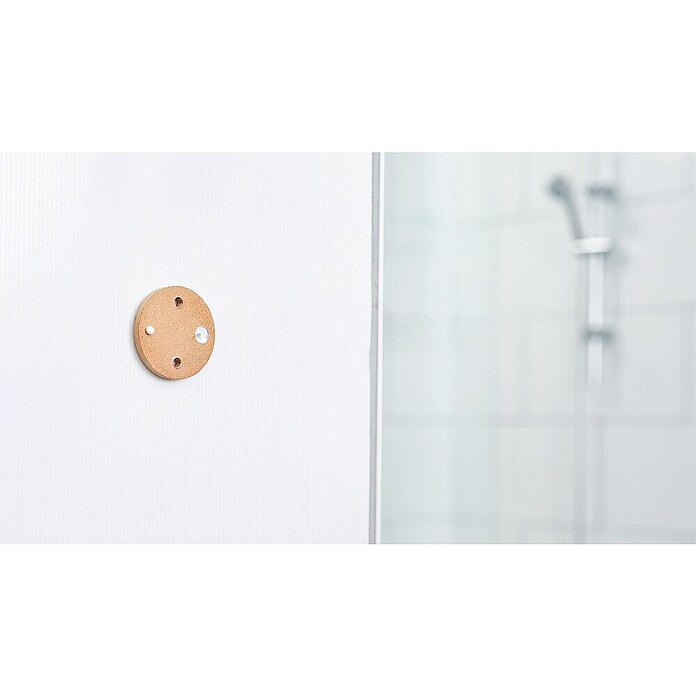 Tesa Bad-& Duschabzieher Spaa (Metall, Chrom, Mit Halterung) | BAUHAUS