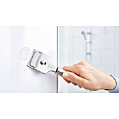 Tesa Bad-& Duschabzieher Spaa (Metall, Chrom, Mit Halterung) | BAUHAUS