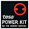 Tesa Moon Badetuchhalter (Breite: 64 cm, Schwarz, Matt) | BAUHAUS