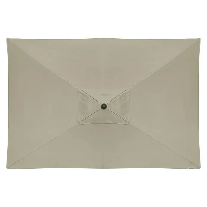 Doppler Active Marktschirm Auto Tilt - Natur, Bespannungsmaß (L x B): 300 x 200 cm - Beige Sonnenschirmbespannung im rechteckigen Format. Ein schlichtes Design für den Außenbereich, das Schatten spendet und stilvoll ist.