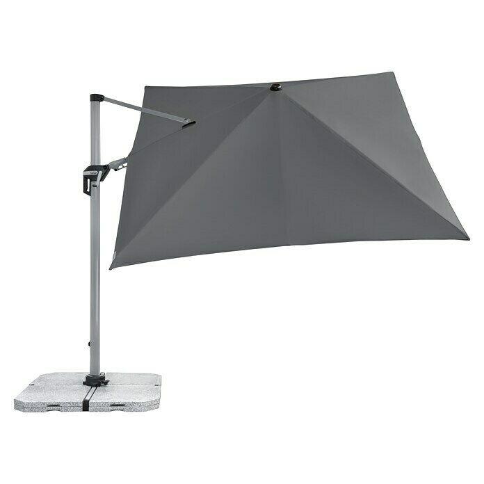 Doppler Active PendelschirmAnthrazit, 350 x 260 cm Front View