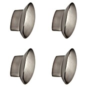 Rei Pomo para muebles (Diámetro: 41 mm, Níquel, Satinado, 4 ud.) | BAUHAUS