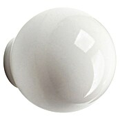 Rei Pomo para muebles 309 (Diámetro: 34 mm, Blanco, 6 ud.) | BAUHAUS