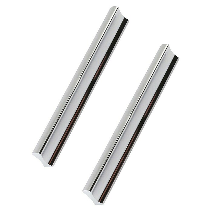 Rei Tirador para muebles 2279 (Distancia entre orificios: 96 mm, Plateado, Brillante, 2 ud.) | BAUHAUS