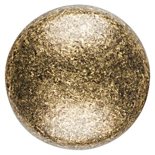 Rei Pomo para muebles (Diámetro: 20 mm, Cuero viejo, 2 ud.)