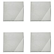 Rei Pomo para muebles (L x An: 30 x 30 mm, Cromo, Mate, 4 ud.) | BAUHAUS