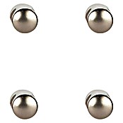 Rei Pomo para muebles (Diámetro: 14 mm, Níquel, Mate sedoso, 4 ud.) | BAUHAUS