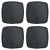 Rei Pomo para muebles (L x An: 40 x 40 mm, Negro, Mate, 4 ud.) | BAUHAUS