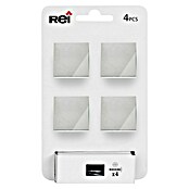 Rei Pomo para muebles (L x An: 30 x 30 mm, Cromo, Mate, 4 ud.) | BAUHAUS