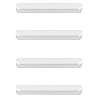 Rei Tirador para muebles 6206 (Distancia entre orificios: 32 mm, Blanco, 4 ud.)