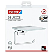 Tesa Deluxxe Papierrollenhalter Deluxxe (Mit Ablage, chrom-weiß, Glänzend) | BAUHAUS