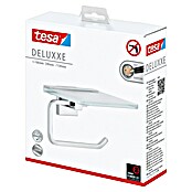 Tesa Deluxxe Papierrollenhalter Deluxxe (Mit Ablage, chrom-weiß, Glänzend) | BAUHAUS