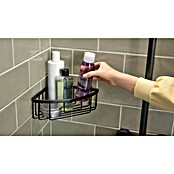 Tesa Aluxx Eckduschkorb Aluxx (1-stöckig, Schwarz, Eloxiert) | BAUHAUS