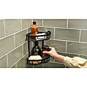 Tesa Aluxx Kutna košarica za tuš kabinu  (D x Š x V: 16,3 x 16,3 x 26,2 cm, Krom, Mat) | BAUHAUS