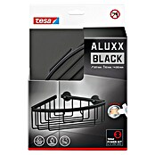 Tesa Aluxx Eckduschkorb (1-stöckig, Schwarz, Eloxiert) | BAUHAUS