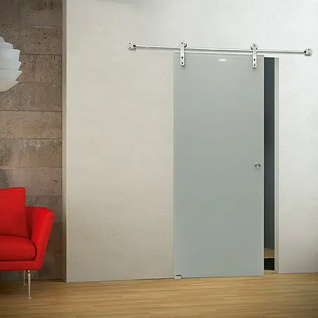 Puerta corredera de vidrio Bután Mate