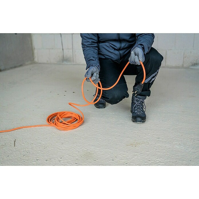 Brennenstuhl 1167830 Verlengkabel voor bouwplaatsen, IP 44, 25 m, rood
