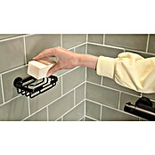 Tesa Aluxx Držač sapuna  (D x Š x V: 9,5 x 13,5 x 4,7 cm, Crna, Mat) | BAUHAUS