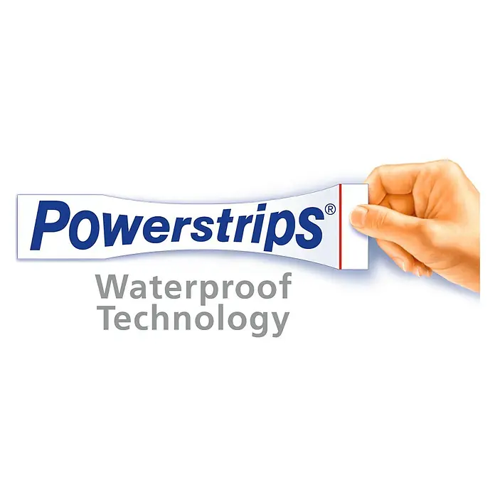 Tesa Eckduschkorb Lavaa - 20 x 20 x 12 cm, Schwarz, Matt - Powerstrips: Wasserdichte Technologie für zuverlässigen Halt. Ideal für Bad und Küche.