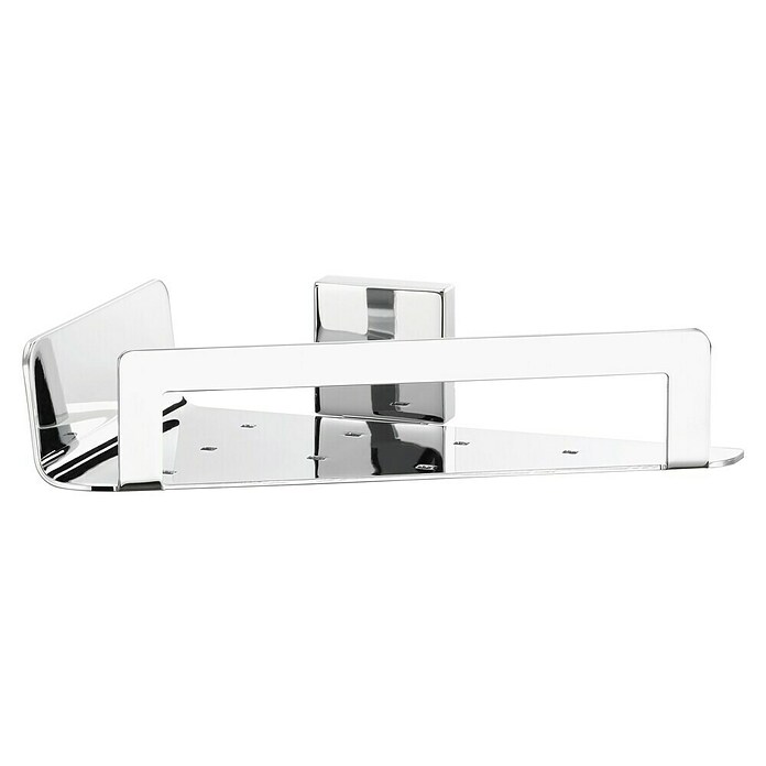 Tesa Deluxxe Eckduschkorb (L x B x H: 15 x 22 x 5,5 cm, Chrom, Glänzend) | BAUHAUS