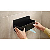 Tesa Kupaonska tuš polica Lavaa  (26 x 11 x 13 cm, Crna, Mat) | BAUHAUS