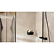 Tesa Duschkorb Lavaa (20 x 11 x 13 cm, Schwarz, Matt) | BAUHAUS