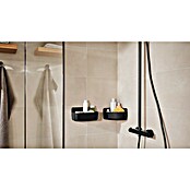 Tesa Duschkorb Lavaa (26 x 11 x 13 cm, Schwarz, Matt) | BAUHAUS