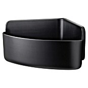 Tesa Eckduschkorb Lavaa (20 x 20 x 12 cm, Schwarz, Matt) | BAUHAUS
