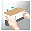 Tesa Aufbewahrungsbox Baboo (L x B x H: 8,6 x 8 x 11 cm, ABS-Kunststoff, Weiß) | BAUHAUS