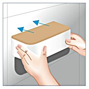 Tesa Aufbewahrungsbox Baboo (L x B x H: 8,6 x 8 x 11 cm, ABS-Kunststoff, Weiß) | BAUHAUS