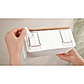 Tesa Aufbewahrungsbox Baboo (L x B x H: 8,6 x 8 x 11 cm, ABS-Kunststoff, Weiß) | BAUHAUS