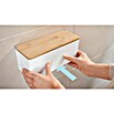 Tesa Aufbewahrungsbox Baboo (L x B x H: 8,6 x 8 x 11 cm, ABS-Kunststoff, Weiß) | BAUHAUS